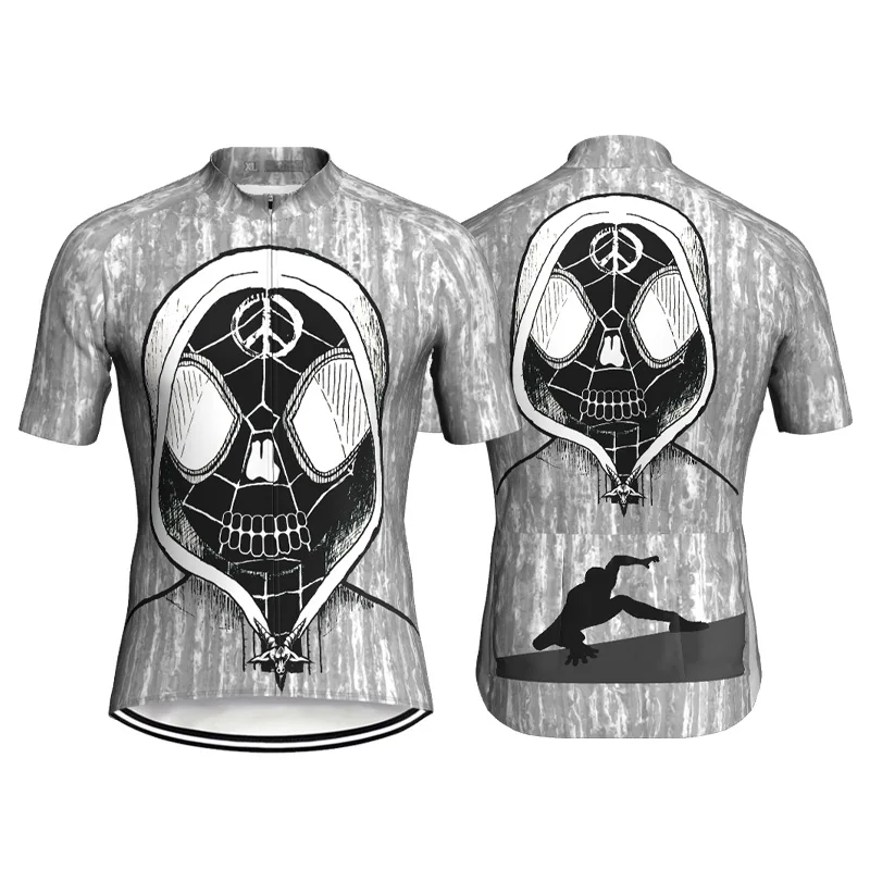 Pro Short Sleeve Bicycle Jersey, Skull Ghost Shirt, MTB Road Cycling Sport Bike Top Cross Jersey Wear, Sport Jacket
Pro Short Sleeve Bicycle Jersey, Skull Ghost Shirt, MTB Road Cycling Sport Bike Top Cross Jersey Wear, Sport Jacket