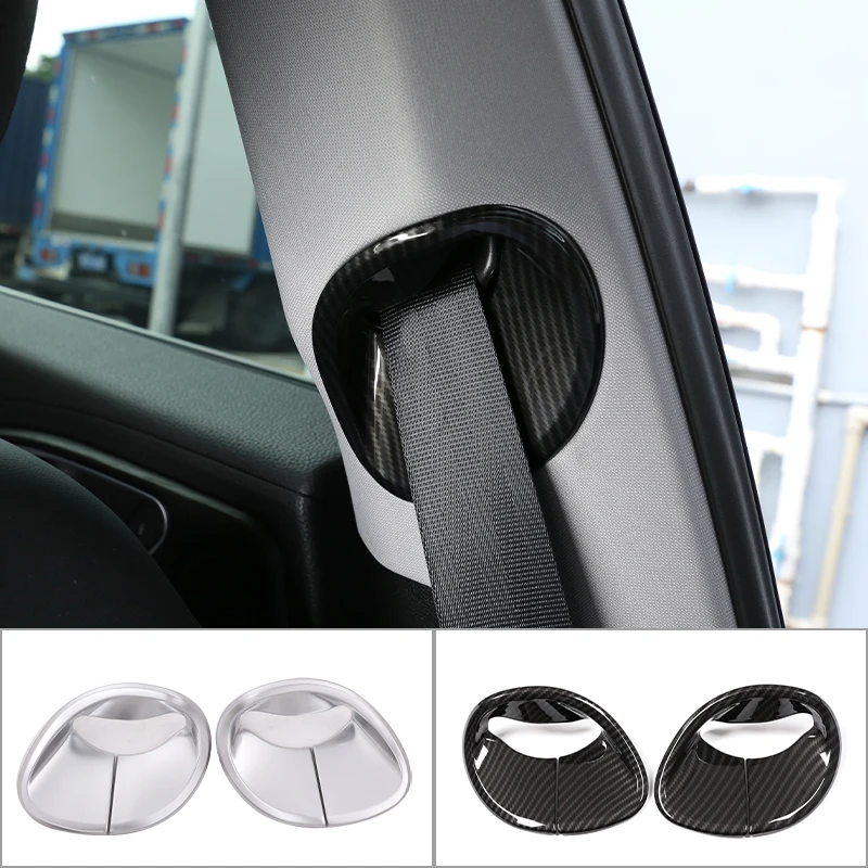 2pcs Carbon Fiber Style Car Interior Front Row Safety Belt Frame Cover Trim For Alfa Romeo Giulia 2016-2020 Auto Accessories
2pcs Carbon Fiber Style Car Interior Front Row Safety Belt Frame Cover Trim For Alfa Romeo Giulia 2016-2020 Auto Accessories