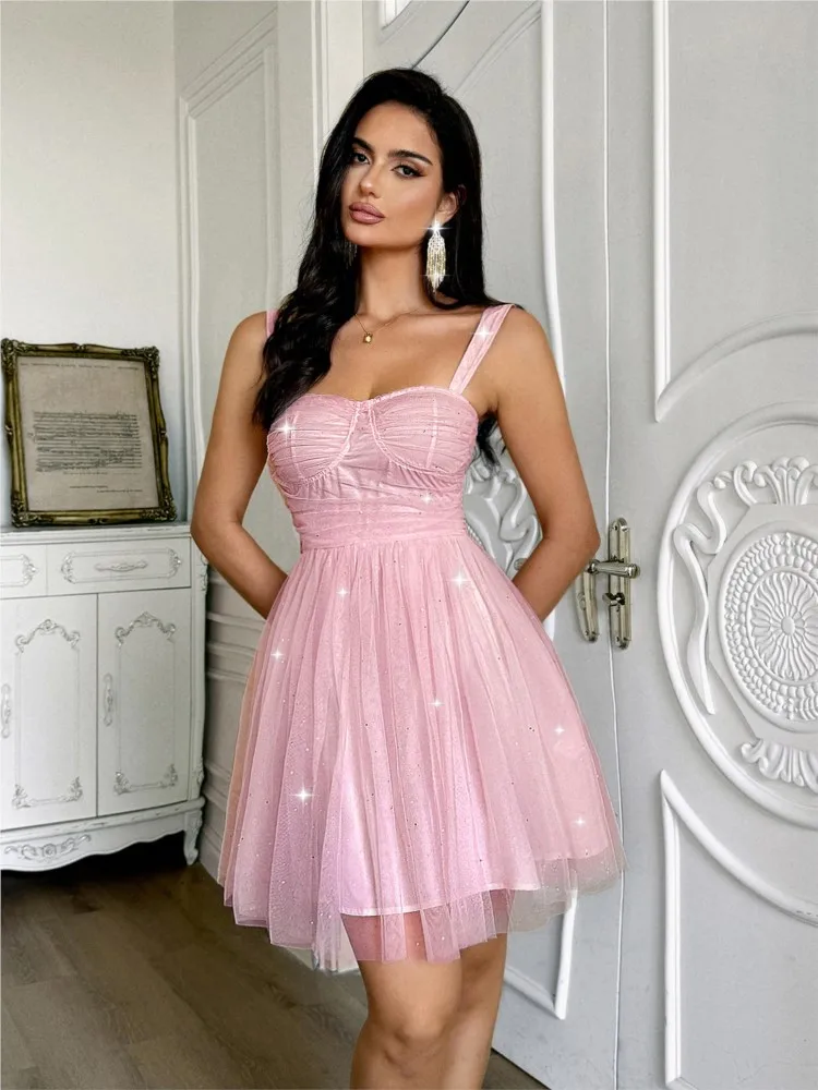 Dresses For Woman Elegant Party Evening Dress Backless Bowknot Solid Color Spaghetti Strap Vestidos Sexy Sleeveless Temperament
Dresses For Woman Elegant Party Evening Dress Backless Bowknot Solid Color Spaghetti Strap Vestidos Sexy Sleeveless Temperament