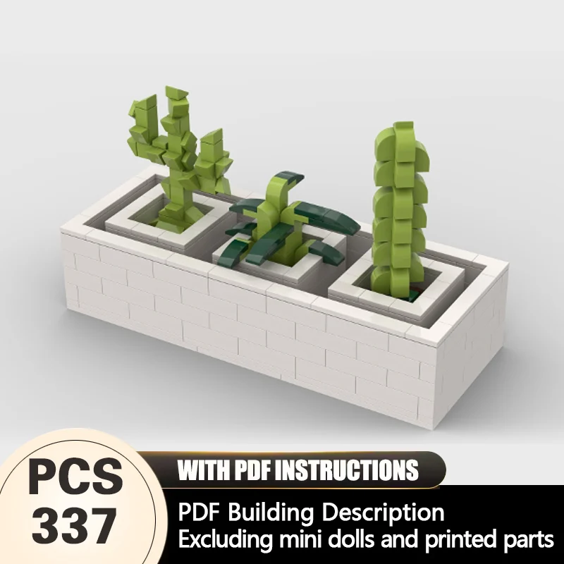 Creators Animal Series Model MOC Building Bricks 3-Slot Succulent Planter Modular Technology Gifts Holiday Assemble Children Toy
Creators Animal Series Model MOC Building Bricks 3-Slot Succulent Planter Modular Technology Gifts Holiday Assemble Children Toy