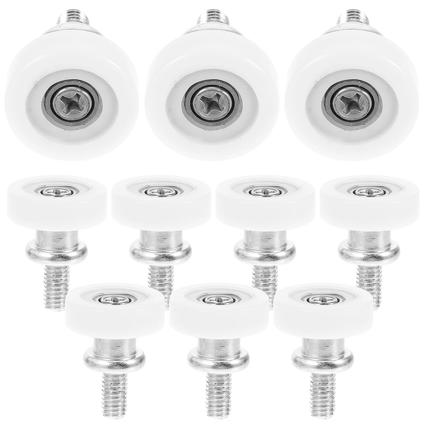 10 Pcs Rust-free 625 Bearing Screw Roller Repeated Use Sliding Door Rollers Window Pulleys Fridge Metal for Drawers
10 Pcs Rust-free 625 Bearing Screw Roller Repeated Use Sliding Door Rollers Window Pulleys Fridge Metal for Drawers