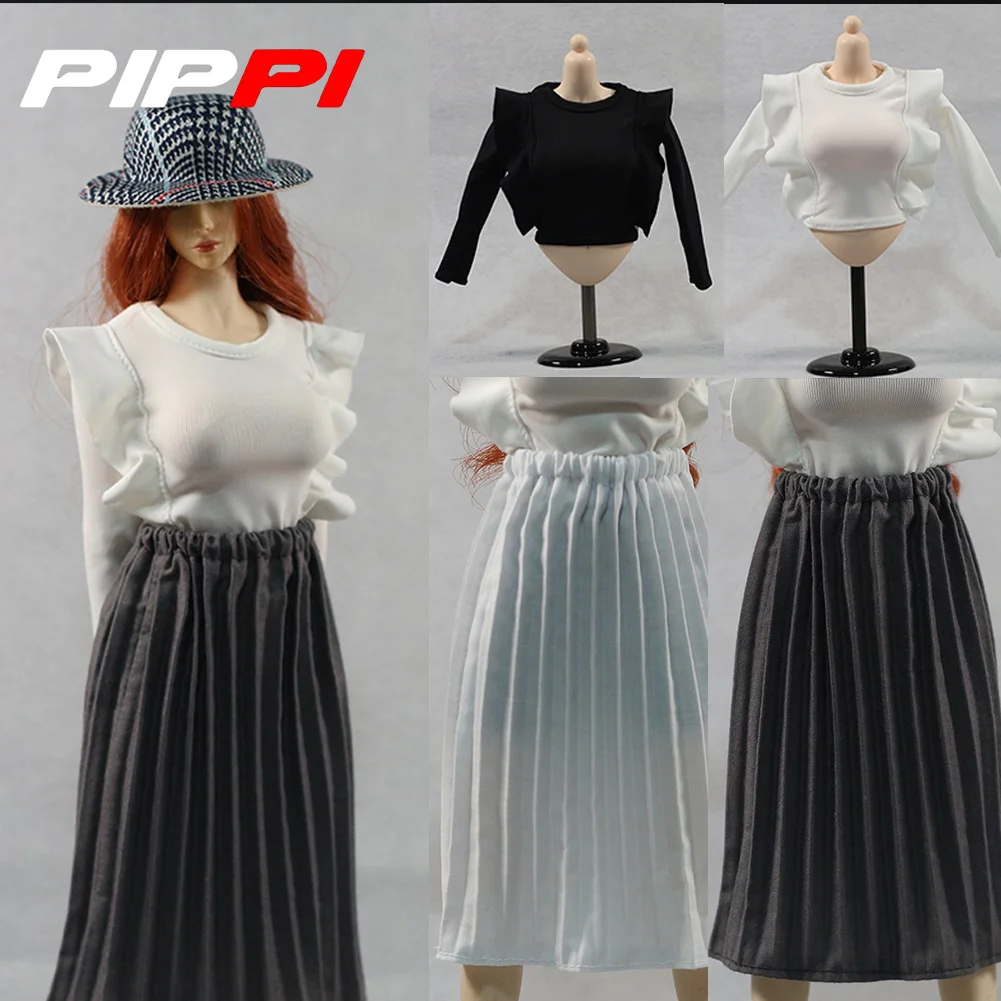 DMTOYS DF082 1/6 Lotus Leaf Side Length Sleeve Top Half Skirt Long Skirt Clothes Model Fit 12'' Female Soldier Figure Body
DMTOYS DF082 1/6 Lotus Leaf Side Length Sleeve Top Half Skirt Long Skirt Clothes Model Fit 12'' Female Soldier Figure Body