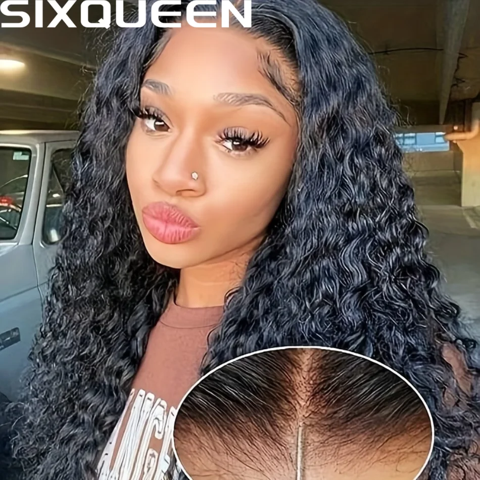 30 40 Inch Deep Wave Human Hair Wigs Glueless Lace Frontal Wigs 250 Density Brazilian 5X5 HD Lace Closure Wigs Pre Cut For Women
30 40 Inch Deep Wave Human Hair Wigs Glueless Lace Frontal Wigs 250 Density Brazilian 5X5 HD Lace Closure Wigs Pre Cut For Women