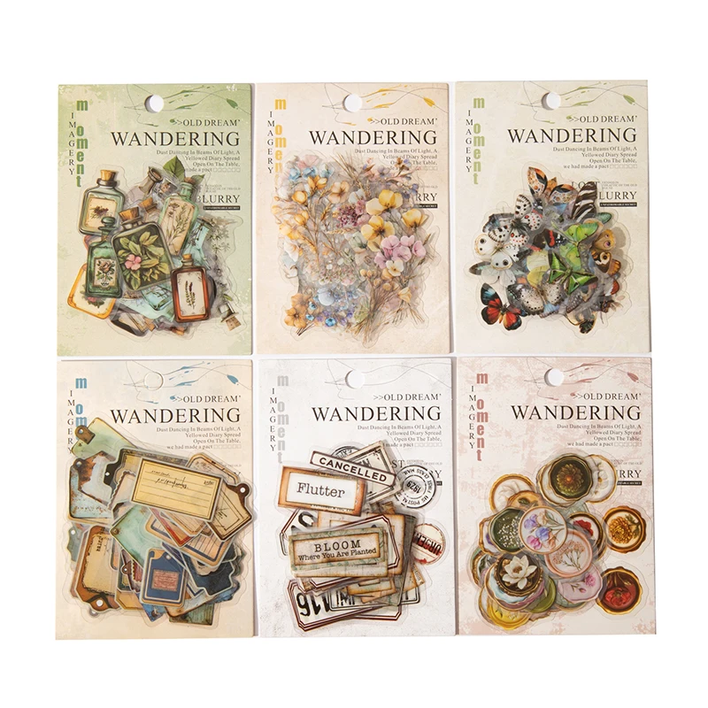 6 упаковок/лот, серия «Туманные старые мечты», милые ретро декоративные наклейки для домашних животных
6 упаковок/лот, серия «Туманные старые мечты», милые ретро декоративные наклейки для домашних животных