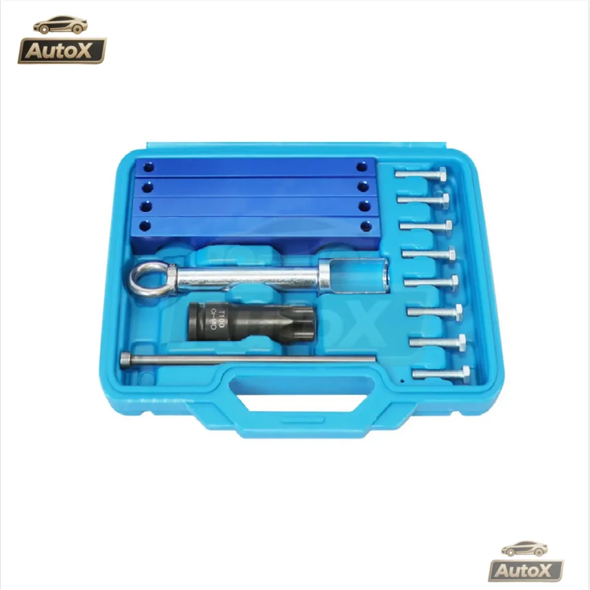 Набор инструментов для выравнивания ГРМ Auto X, инструменты для выравнивания ГРМ распределительного вала для Mercedes Benz M157 M276 M278 с T100
Набор инструментов для выравнивания ГРМ Auto X, инструменты для выравнивания ГРМ распределительного вала для Mercedes Benz M157 M276 M278 с T100