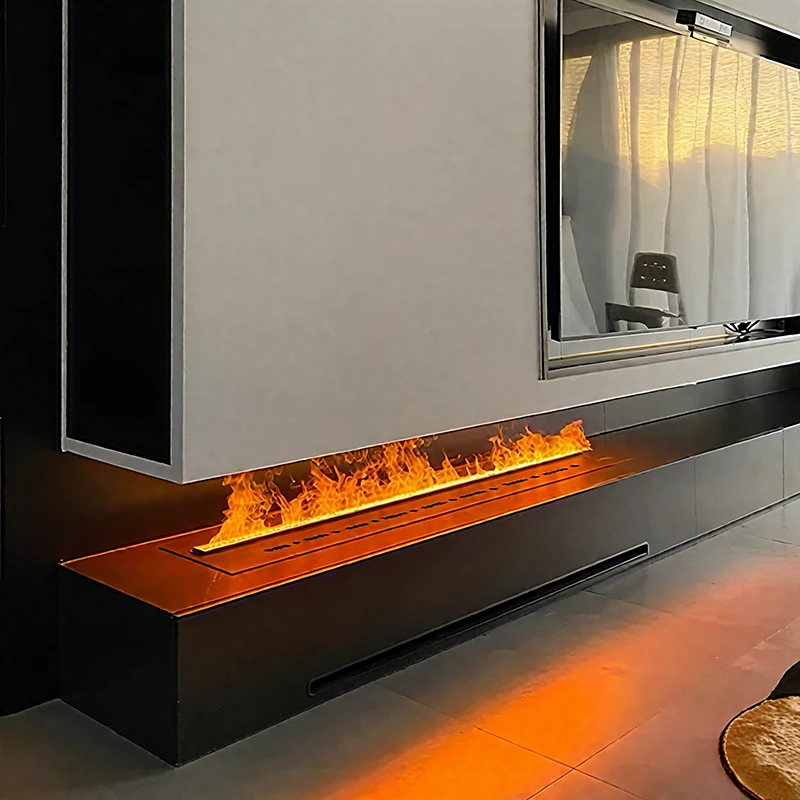 3D Decorative Electric Wall Fireplace Simulated Flame Humidifier Luxury Italian Energy Saving Remote and App Control for House
3D Decorative Electric Wall Fireplace Simulated Flame Humidifier Luxury Italian Energy Saving Remote and App Control for House