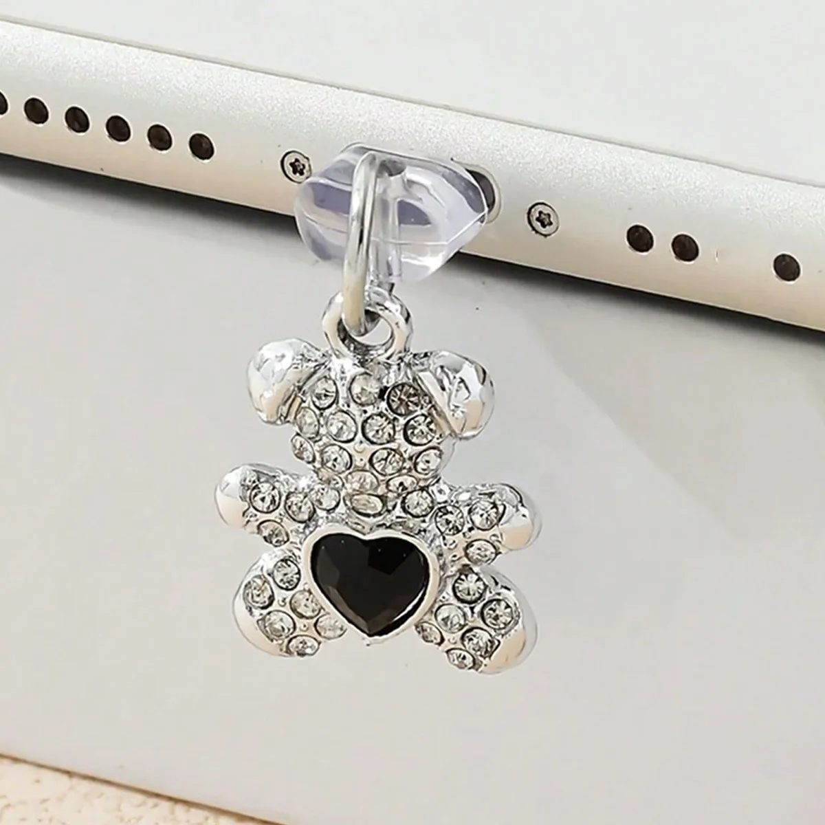 Cute bear with diamond mobile phone dust plug accessories mobile phone decorations for mobile phone iPhone/type-c
Cute bear with diamond mobile phone dust plug accessories mobile phone decorations for mobile phone iPhone/type-c