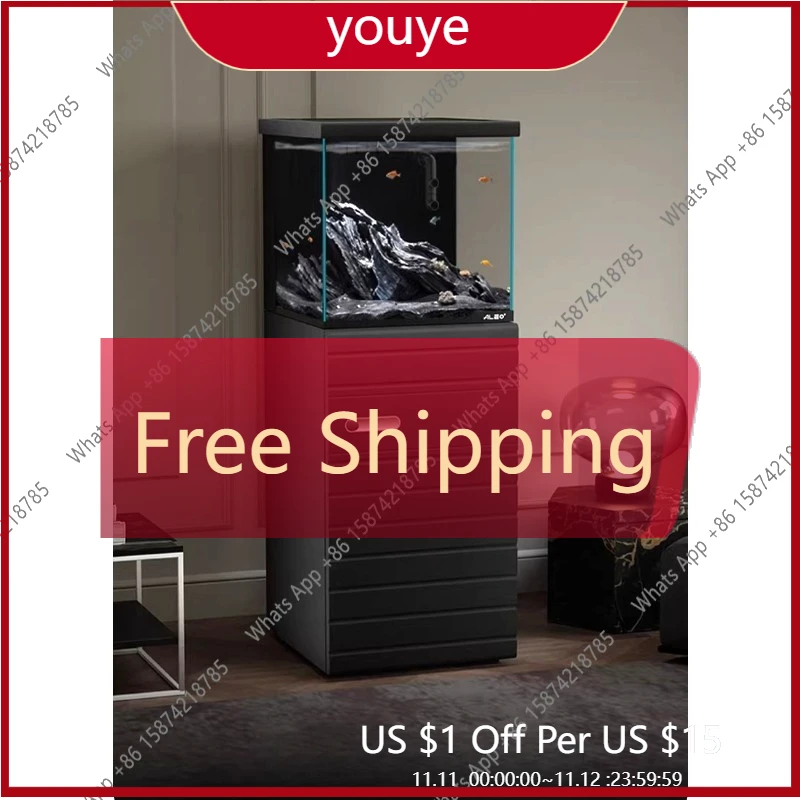 H Ecological Bottom Filter Upper Cover Fish Tank Gold Crystal Five-wire Ultra-white Glass Floor Tank 8 Kinds Of Intelligent Ligh
H Ecological Bottom Filter Upper Cover Fish Tank Gold Crystal Five-wire Ultra-white Glass Floor Tank 8 Kinds Of Intelligent Ligh