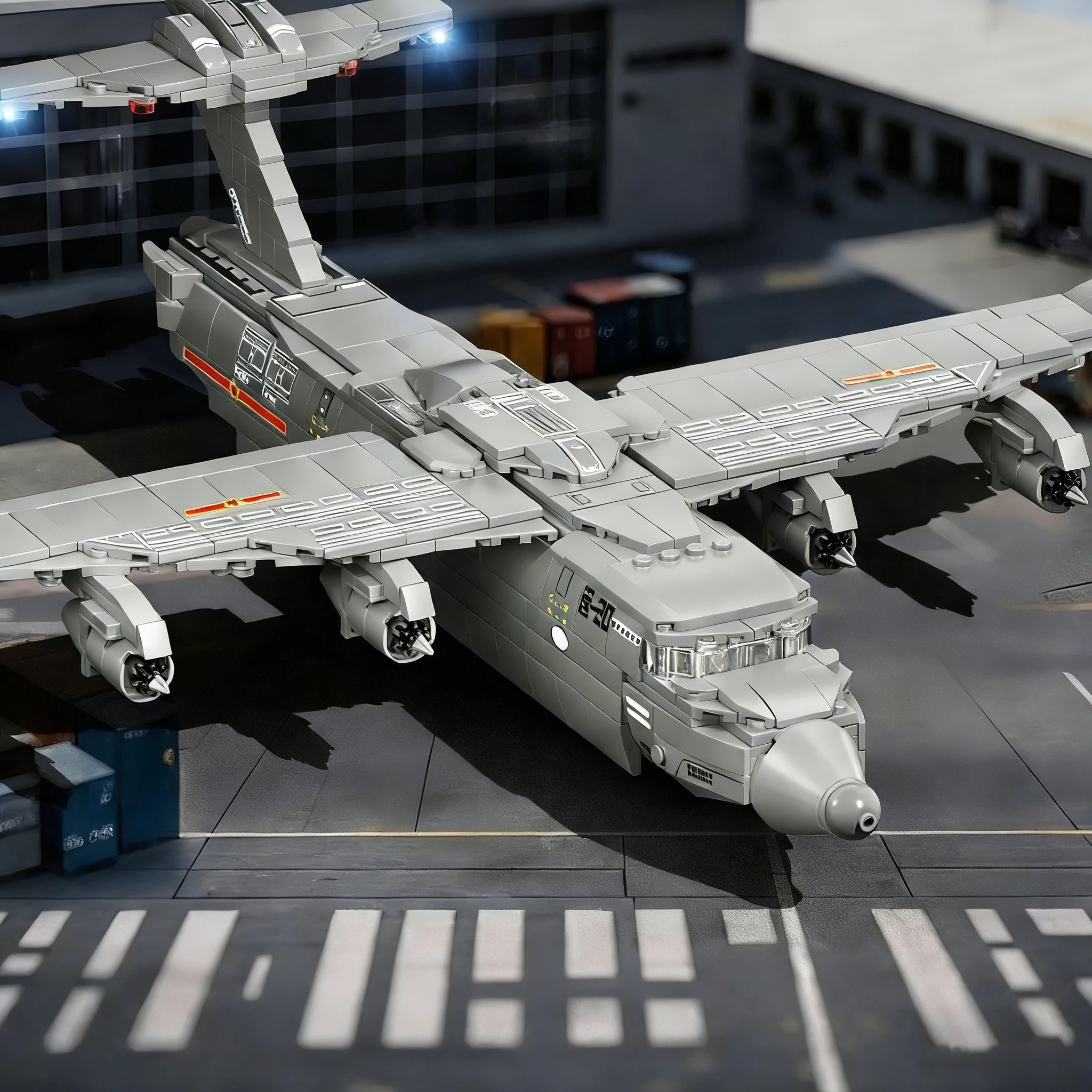 786pcs Military Air Force 40cm Long Y20 Transport Plane Conveyor Aircraft 3 Dolls Army Weapon Building Blocks Toy Brick Birthday
786pcs Military Air Force 40cm Long Y20 Transport Plane Conveyor Aircraft 3 Dolls Army Weapon Building Blocks Toy Brick Birthday