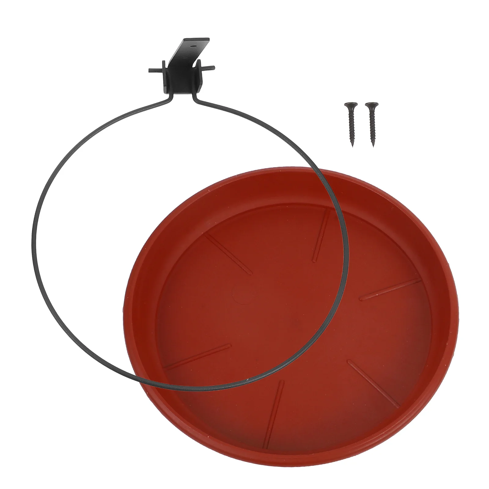 White Hanging Birdbath Bowl Outdoor Bird Feeder Tray Stable Nonslip Pads Easy Install Decorative Garden Bird Feeder
White Hanging Birdbath Bowl Outdoor Bird Feeder Tray Stable Nonslip Pads Easy Install Decorative Garden Bird Feeder