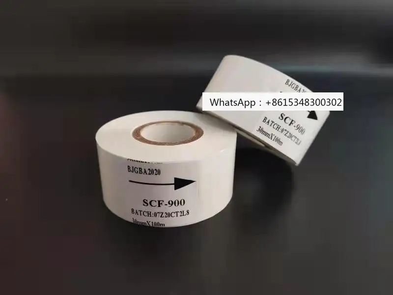 10pcs S-C-F 900 white coding machine ribbon heat transfer ribbon high temperature resistance
10pcs S-C-F 900 white coding machine ribbon heat transfer ribbon high temperature resistance