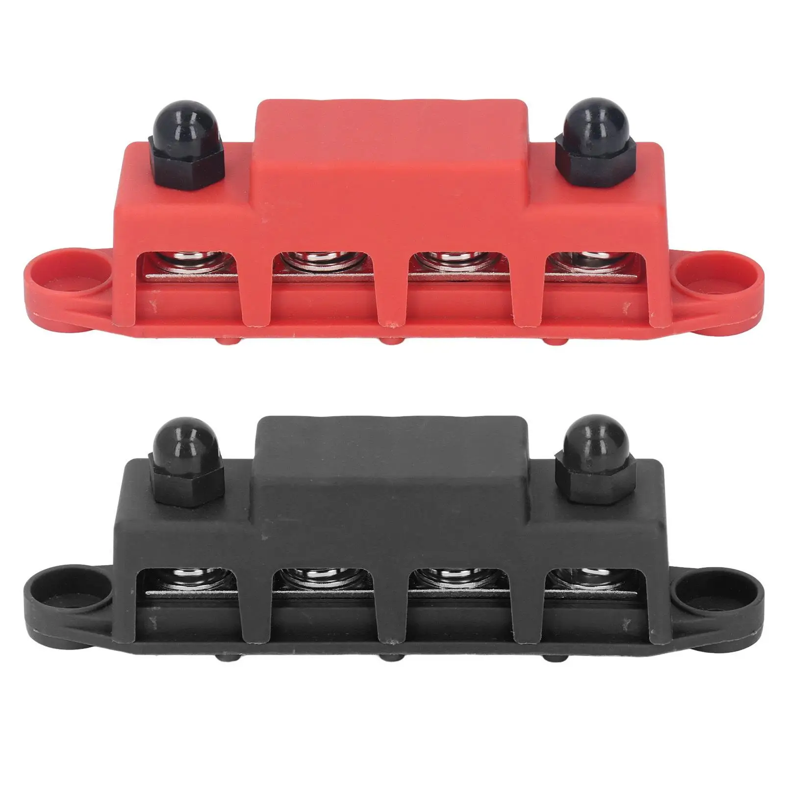 Heavy Duty 48V 250A Marine Power Distribution Block Bus Bar with 4 Terminals M8 Screw for car Boat Caravan RV
Heavy Duty 48V 250A Marine Power Distribution Block Bus Bar with 4 Terminals M8 Screw for car Boat Caravan RV
