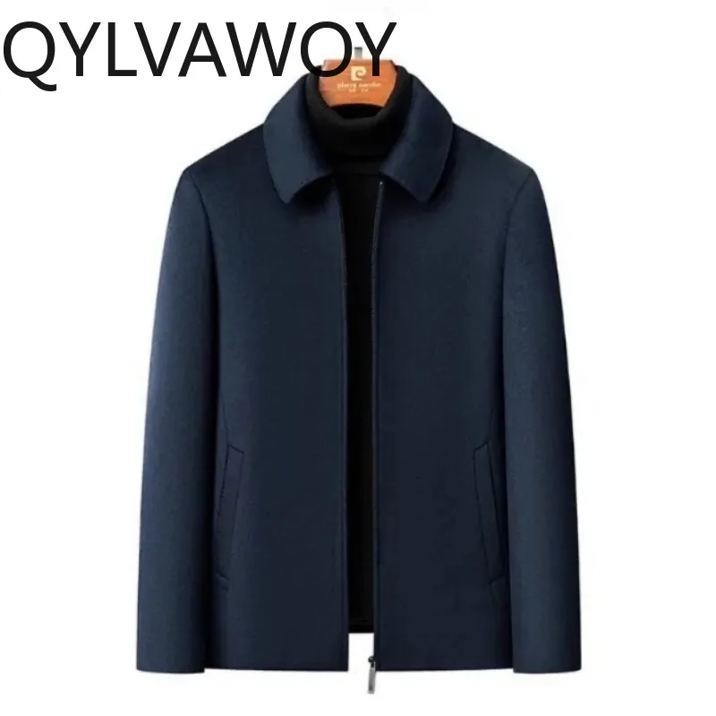 QYLVAWOY 80% Wool 10% Cashmere Man Jacket High-quality Heated Winter Jacket Coats for Man Business Casual Lapel with Zipper
QYLVAWOY 80% Wool 10% Cashmere Man Jacket High-quality Heated Winter Jacket Coats for Man Business Casual Lapel with Zipper