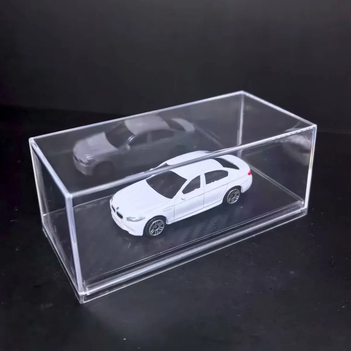 Acrylic Display Box 4.7" x 2.3", Case for Scale 1:64 1:87 Car Model Figure Collectible Miniature DIY Scene Building Diorama
Acrylic Display Box 4.7" x 2.3", Case for Scale 1:64 1:87 Car Model Figure Collectible Miniature DIY Scene Building Diorama