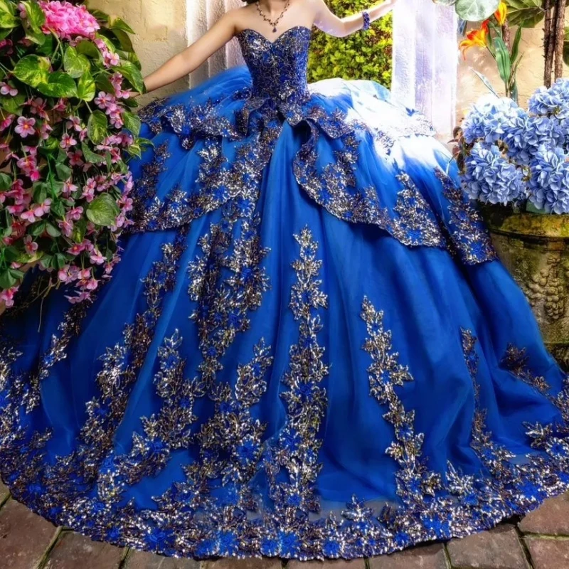 Customized Quinceanera Dresses Vestido 15 14 Tulle Appliques Mexican Sweet 16 Dress Birthday Party Prom Gowns Vestidos De Gala
Customized Quinceanera Dresses Vestido 15 14 Tulle Appliques Mexican Sweet 16 Dress Birthday Party Prom Gowns Vestidos De Gala