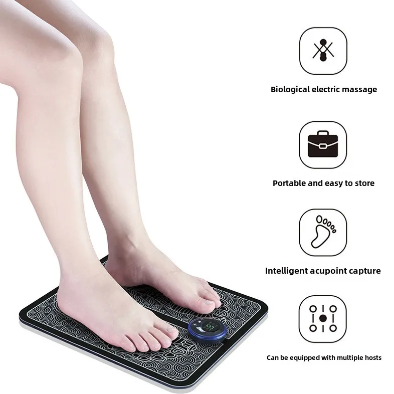 Smart EMS Foot Massage Pad Electric Pulse Therapy Mat Microcurrent Foot Massager USB Rechargeable
Smart EMS Foot Massage Pad Electric Pulse Therapy Mat Microcurrent Foot Massager USB Rechargeable
