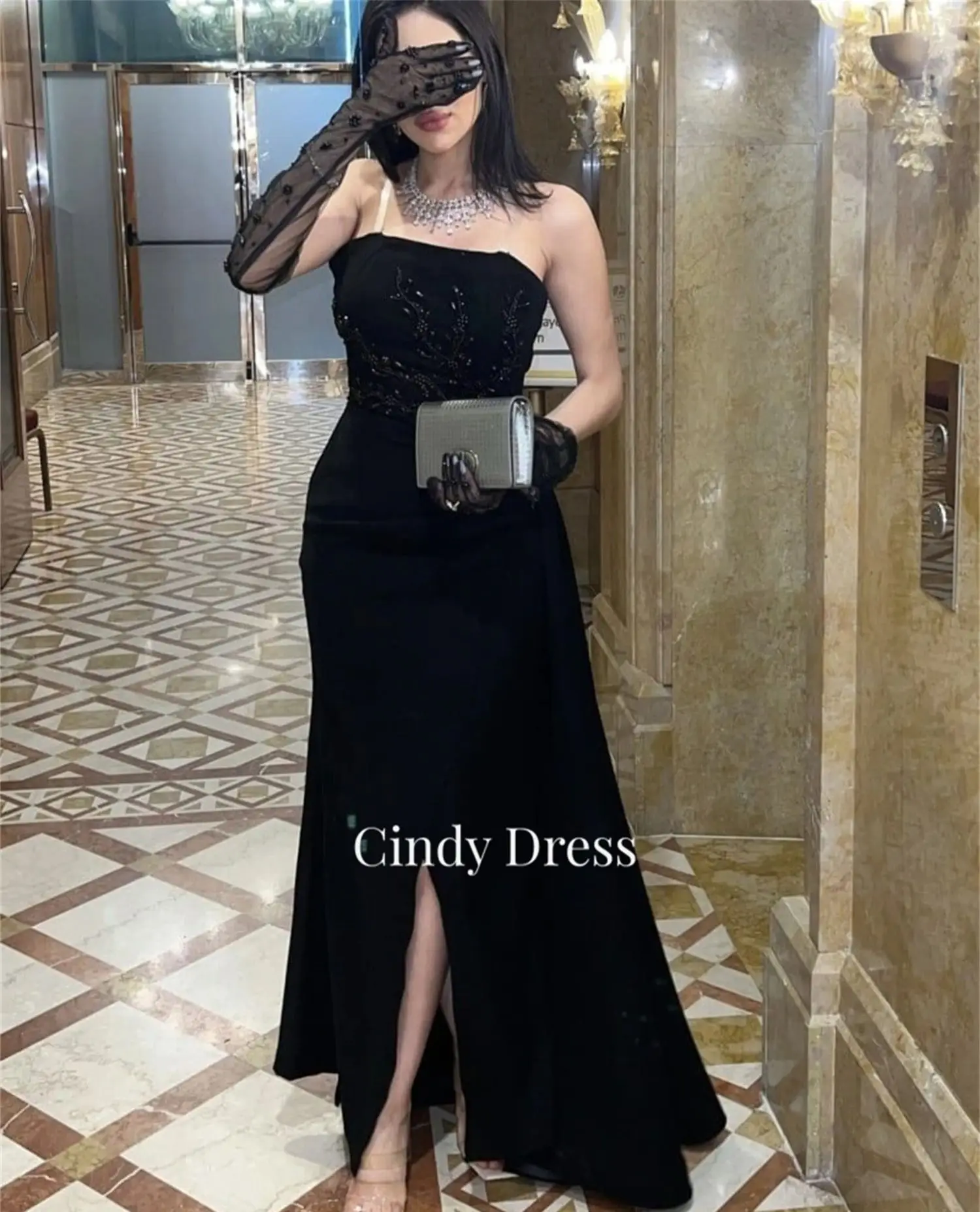 Cindy Grace Evening Dress Black Mermaid Strapless Dresses Weddings Party Woman Women's Luxury Prom 2024 Gala Formal Occasion New
Cindy Grace Evening Dress Black Mermaid Strapless Dresses Weddings Party Woman Women's Luxury Prom 2024 Gala Formal Occasion New