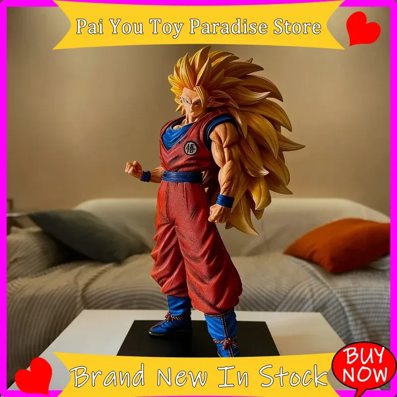 Hot JT Dragon Ball SSJ3 Goku Action Figure Large Size 54cm PVC Exquisite Anime GK Statue Collectable Model Toy Desktop Deco Gift
Hot JT Dragon Ball SSJ3 Goku Action Figure Large Size 54cm PVC Exquisite Anime GK Statue Collectable Model Toy Desktop Deco Gift