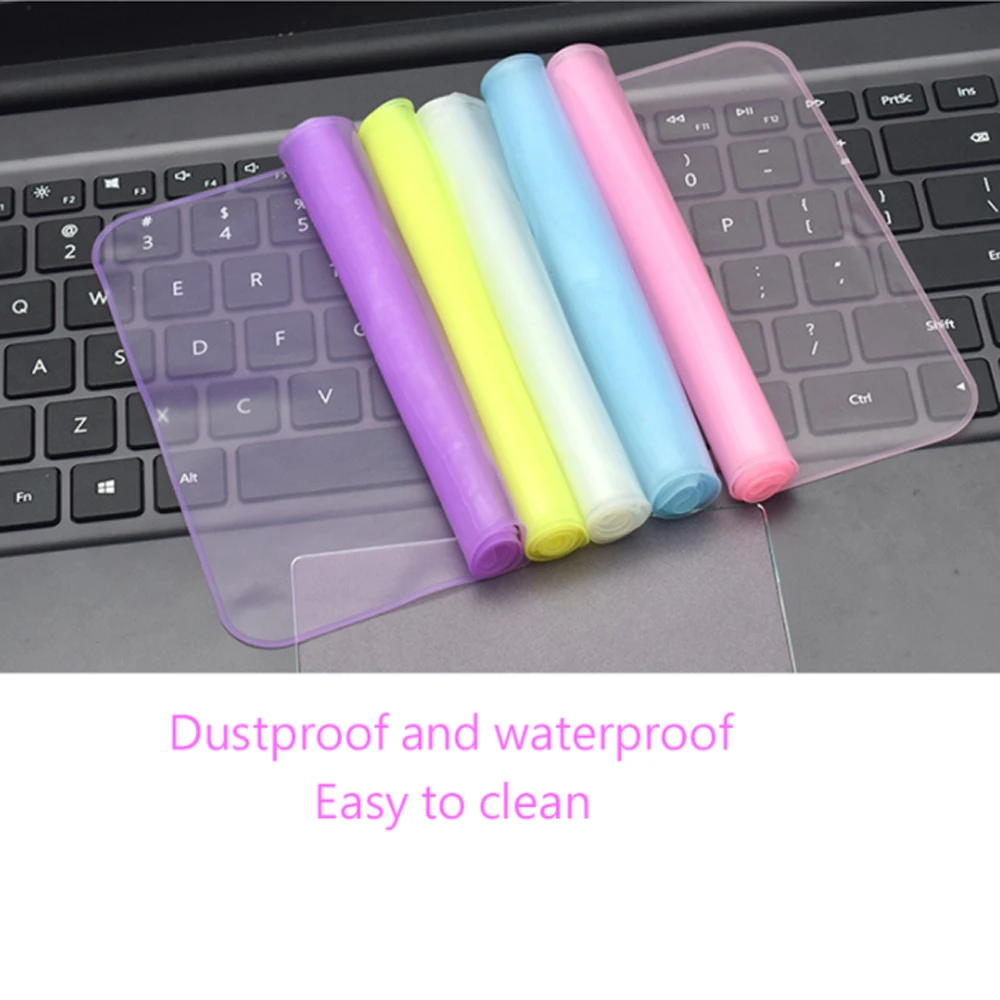 Universal Keyboard Cover Film 12-14 inch and 15-17 inch Soft Silicone Waterproof Dustproof Laptop Cover
Universal Keyboard Cover Film 12-14 inch and 15-17 inch Soft Silicone Waterproof Dustproof Laptop Cover