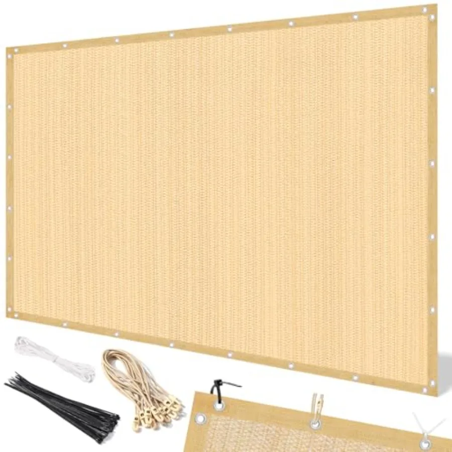 Artpuch 90% Sun Shade Cloth 12 x 16 FT Pergola Shade Cover Canopy with Grommets Sun Screen Fabric Tarp for Patio Outdoor Garden
Artpuch 90% Sun Shade Cloth 12 x 16 FT Pergola Shade Cover Canopy with Grommets Sun Screen Fabric Tarp for Patio Outdoor Garden