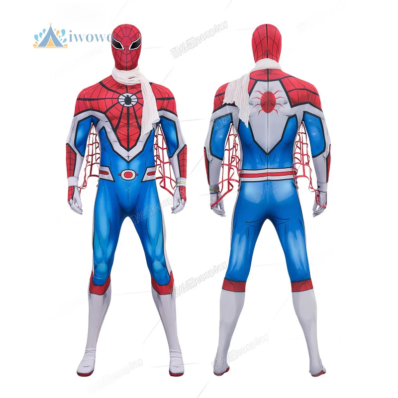 Новый фильм паук косплей костюм 3D комбинезон паутина шарф головной убор реквизит Рождество Хэллоуин карнавал вечерние
Новый фильм паук косплей костюм 3D комбинезон паутина шарф головной убор реквизит Рождество Хэллоуин карнавал вечерние