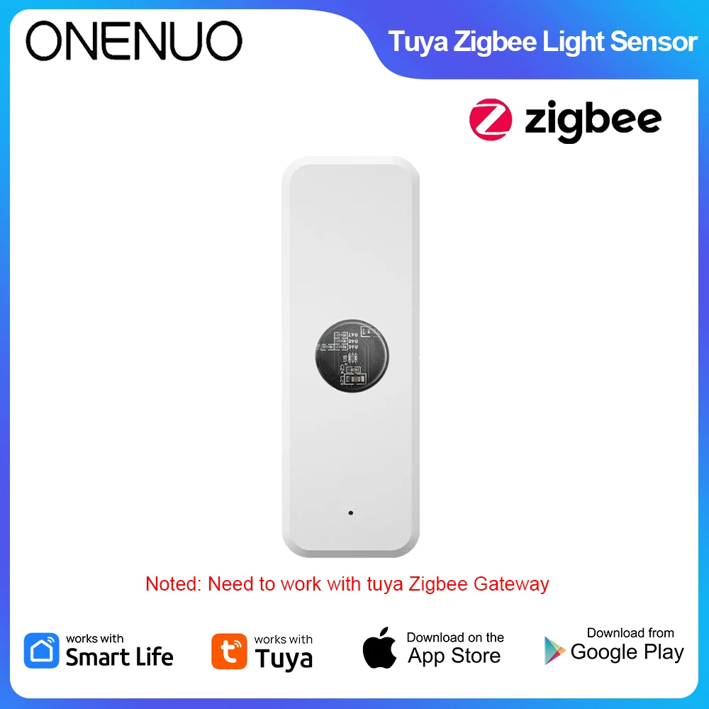 Tuya ZigBee Light Sensor Luminance Detector Brightness Illumination Sensor Smart Life Automation Linkage for Smart Home
Tuya ZigBee Light Sensor Luminance Detector Brightness Illumination Sensor Smart Life Automation Linkage for Smart Home