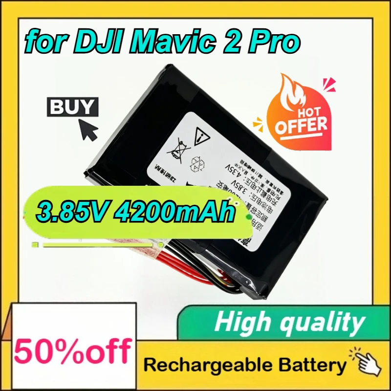 3.85V 4200mAh Drone Controller Battery for DJI Mavic 2 Pro Replaceable Digital Battery
3.85V 4200mAh Drone Controller Battery for DJI Mavic 2 Pro Replaceable Digital Battery
