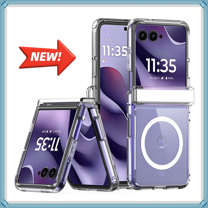 For Motorola Moto Razr70 60 50 2026 2025 2024 Case DUX DUCIS Magnetic Anti-fingerprint PC+Soft TPU Transparent Protection Cover
For Motorola Moto Razr70 60 50 2026 2025 2024 Case DUX DUCIS Magnetic Anti-fingerprint PC+Soft TPU Transparent Protection Cover