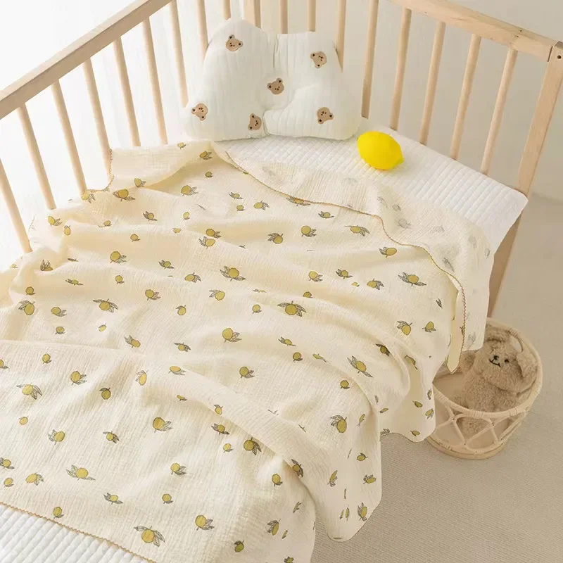 Ins Korean Baby Gauze Thin Blanket Newborn Baby Bath Towel Pure Cotton Blanket Kindergarten Nap Blanket
Ins Korean Baby Gauze Thin Blanket Newborn Baby Bath Towel Pure Cotton Blanket Kindergarten Nap Blanket