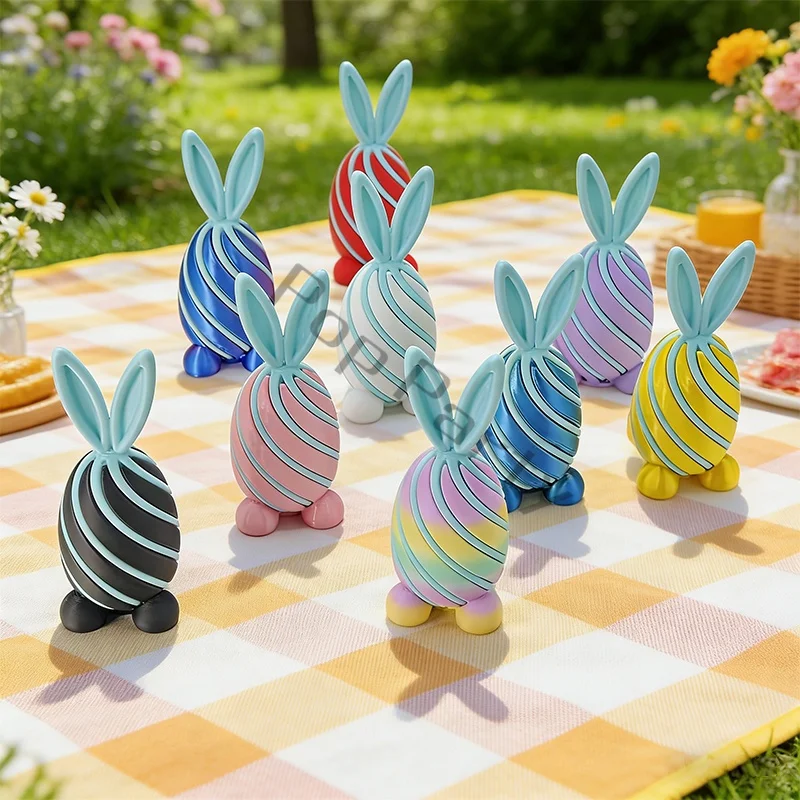 3D Printed Children's Easter Toys, Easter Home Decor Bunnies, Spiral Easter Bunny Eggs, Desk Decorations, Stress-Relief Toys
3D Printed Children's Easter Toys, Easter Home Decor Bunnies, Spiral Easter Bunny Eggs, Desk Decorations, Stress-Relief Toys