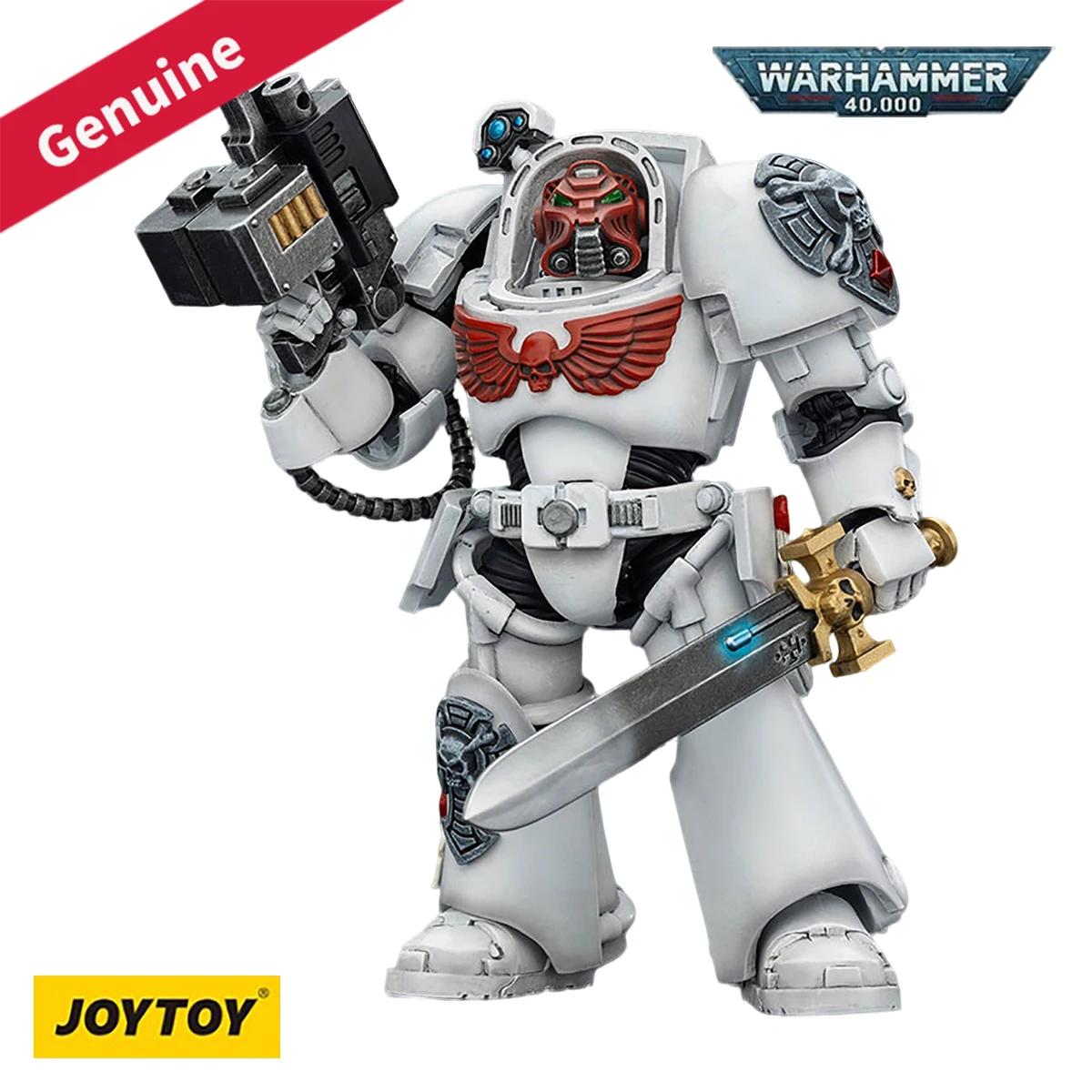 Оригинальная фигурка JOYTOY Action/Dolls Warhammer 40000 White Scars Terminator 1 с Power Sword и Storm Bolter, аниме-фигурка, игрушка
Оригинальная фигурка JOYTOY Action/Dolls Warhammer 40000 White Scars Terminator 1 с Power Sword и Storm Bolter, аниме-фигурка, игрушка