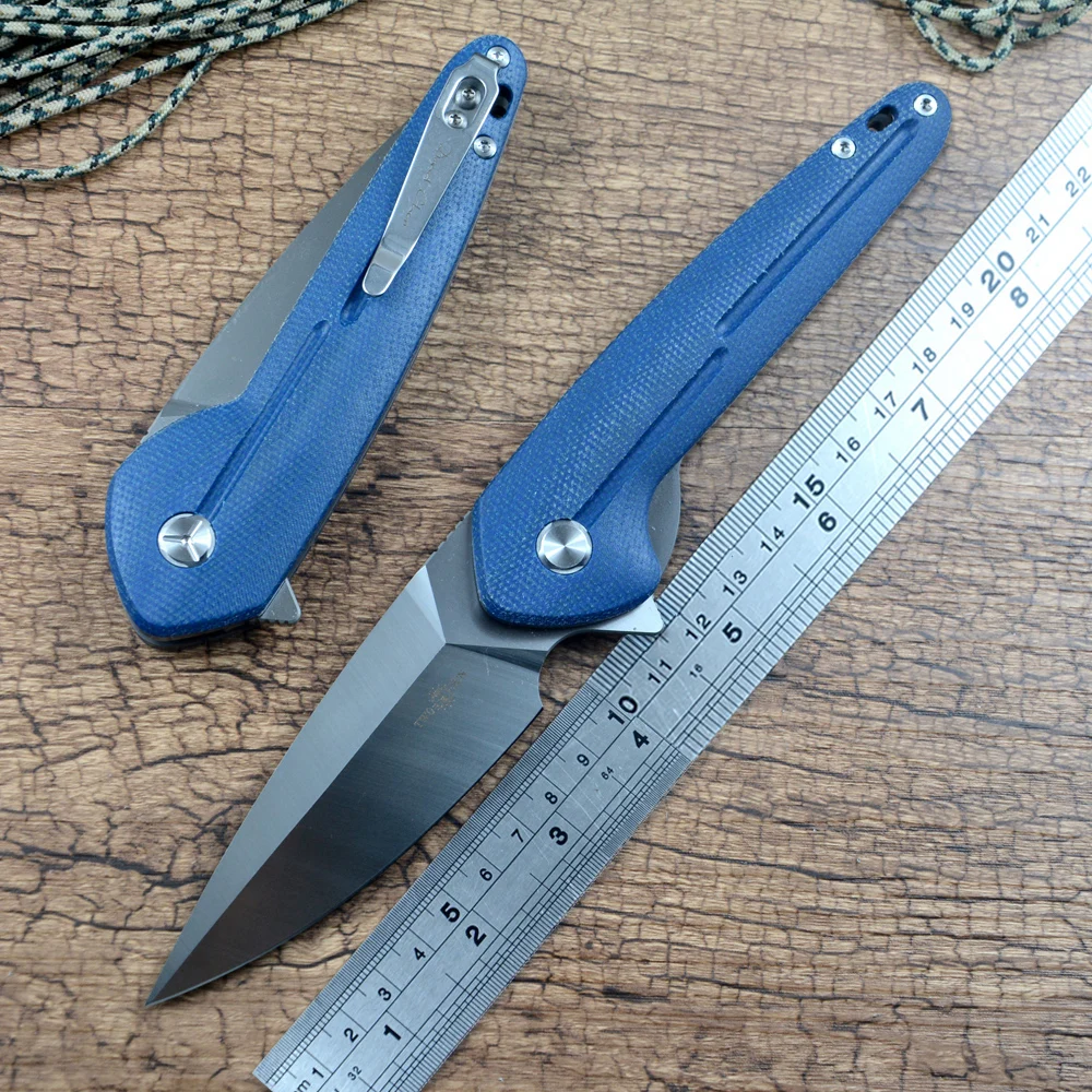 TWOSUN Outdoor Hunting D2 Blade Spear Point Blue Micarta Handle Folding Pocket Knife Tool TS504
TWOSUN Outdoor Hunting D2 Blade Spear Point Blue Micarta Handle Folding Pocket Knife Tool TS504