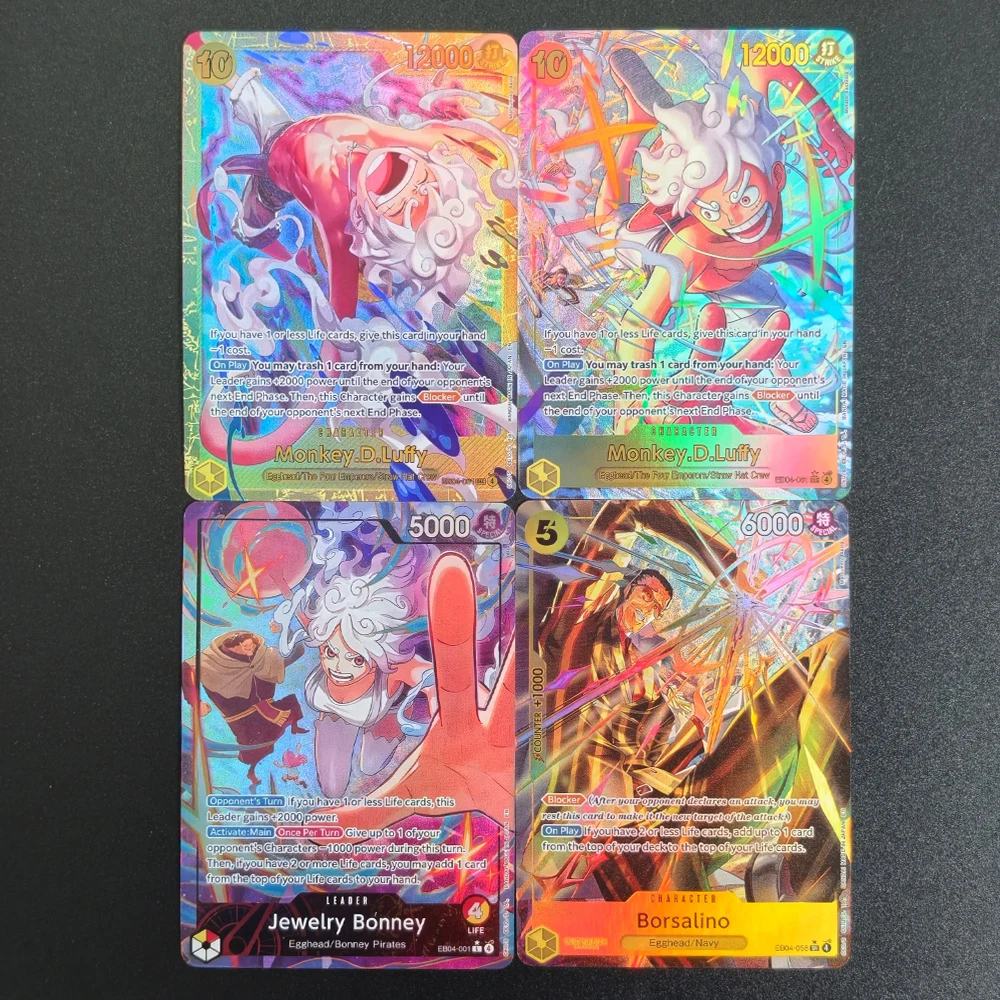 2026 DIY Texture One Piece 4Pcs TCG Nami Luffy Enel SR Cards EN Promo Gem Mint 10, Hot Foil Card, Premium Collectible Cards
2026 DIY Texture One Piece 4Pcs TCG Nami Luffy Enel SR Cards EN Promo Gem Mint 10, Hot Foil Card, Premium Collectible Cards