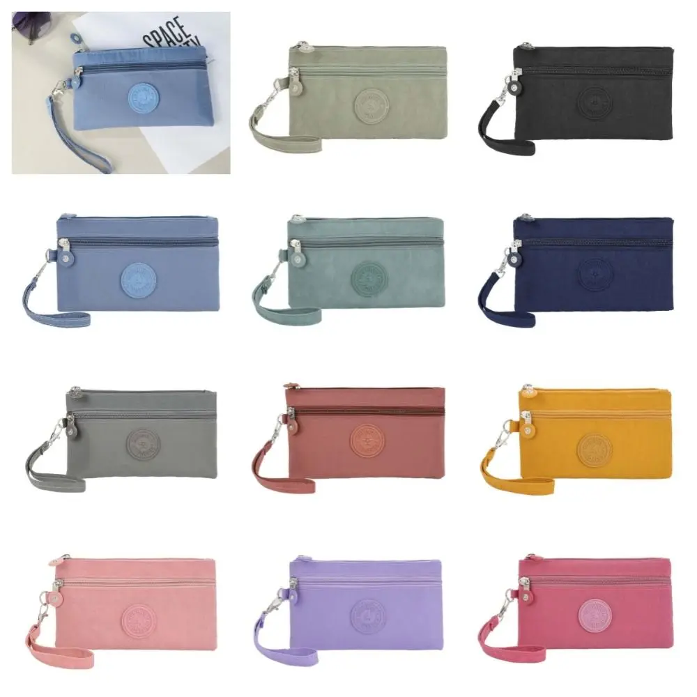Portable Letter Zipper Coin Purse Nylon With Lanyard Double Layer Wallet Storage Bag Waterproof Simple Money Handbag Travel
Portable Letter Zipper Coin Purse Nylon With Lanyard Double Layer Wallet Storage Bag Waterproof Simple Money Handbag Travel