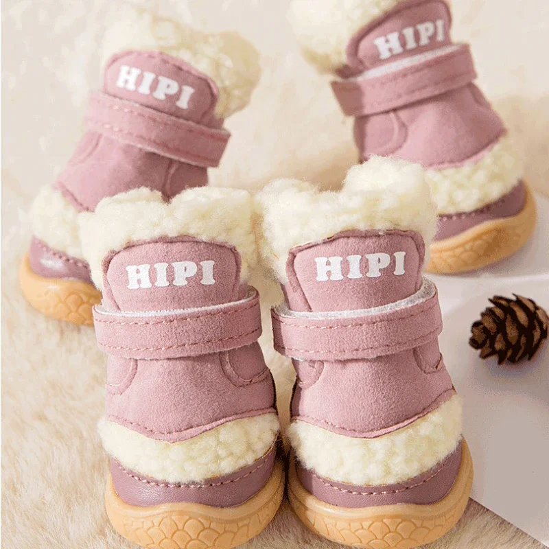 Autumn/winter Lamb Wool Dog Shoes Outdoor Warm Cotton Shoes Small Dog Overshoes with Non-slip Pet Products Supplies Accessories
Autumn/winter Lamb Wool Dog Shoes Outdoor Warm Cotton Shoes Small Dog Overshoes with Non-slip Pet Products Supplies Accessories