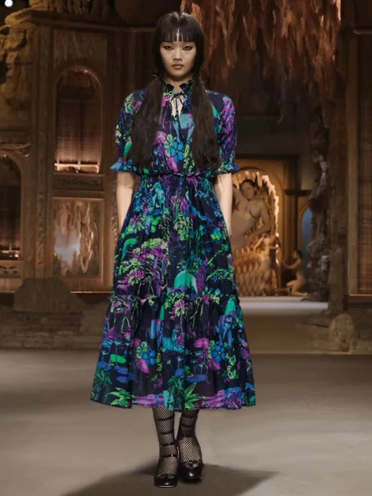 Fashion Designer 2023 Summer New Women'S Print Short Sleeve Midi Dress Casual Office Party Elegant Vintage Gorgeous Slim Chic
Fashion Designer 2023 Summer New Women'S Print Short Sleeve Midi Dress Casual Office Party Elegant Vintage Gorgeous Slim Chic
