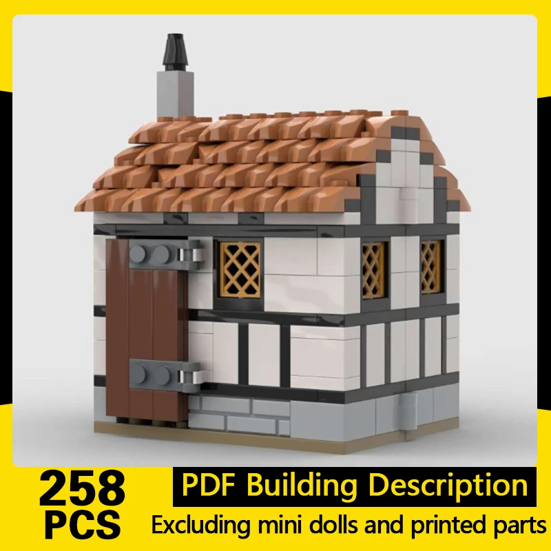 Medieval Castle Model MOC Building Bricks Rural Peasant Cottage Modular Technology Gifts Holiday Assemble Children Toys Suit
Medieval Castle Model MOC Building Bricks Rural Peasant Cottage Modular Technology Gifts Holiday Assemble Children Toys Suit