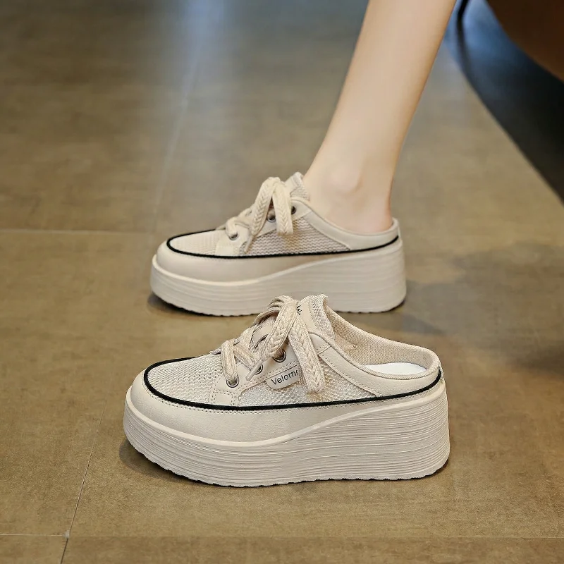 Fashion Lightweight Women Flat Pumps Ventilated Surface, Elastic Soft Anti Slip Sole Versatile for Daily Casual Dressing
Fashion Lightweight Women Flat Pumps Ventilated Surface, Elastic Soft Anti Slip Sole Versatile for Daily Casual Dressing