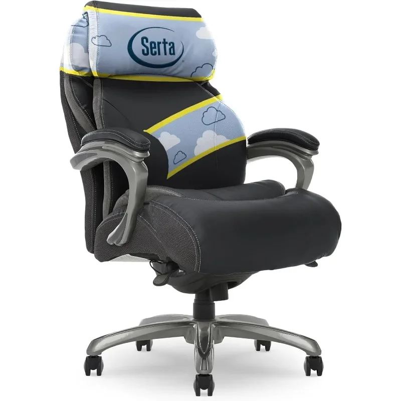 Big and Tall Executive Office Chair with AIR Technology and Smart Layers Premium Elite Foam, Bonded Leather
Big and Tall Executive Office Chair with AIR Technology and Smart Layers Premium Elite Foam, Bonded Leather