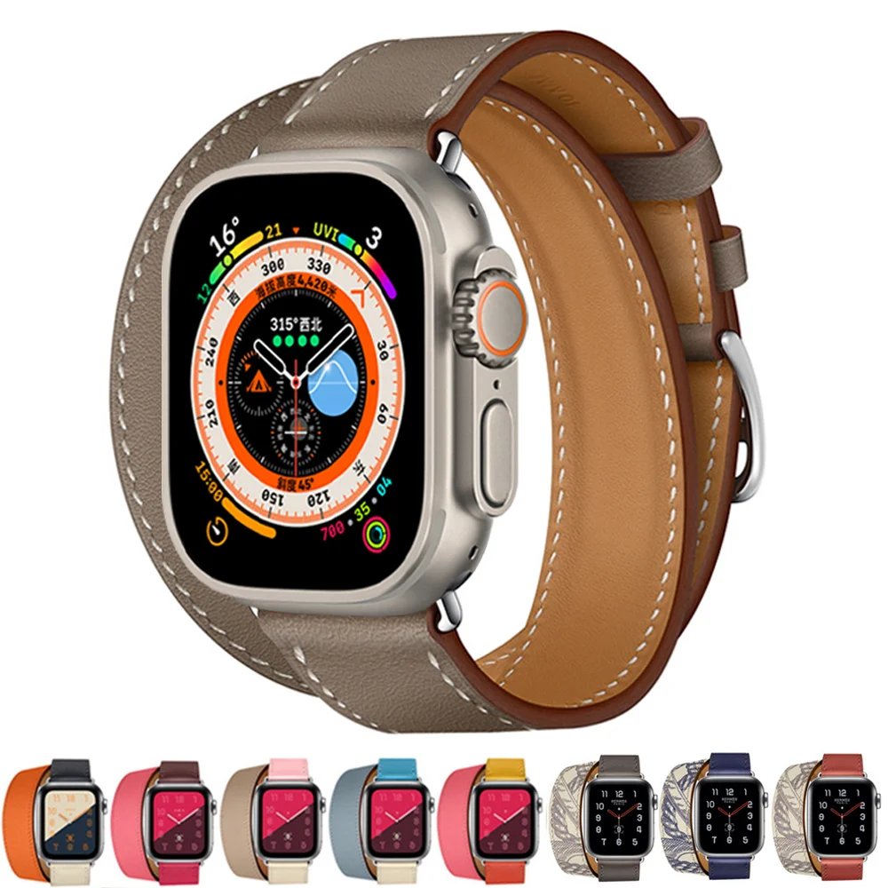Браслет из натуральной кожи для Apple watch band 44 мм 45 мм 41 мм 42 мм 40 мм ultra 49 мм iWatch series 9 8 3 5 6 7 SE
Браслет из натуральной кожи для Apple watch band 44 мм 45 мм 41 мм 42 мм 40 мм ultra 49 мм iWatch series 9 8 3 5 6 7 SE