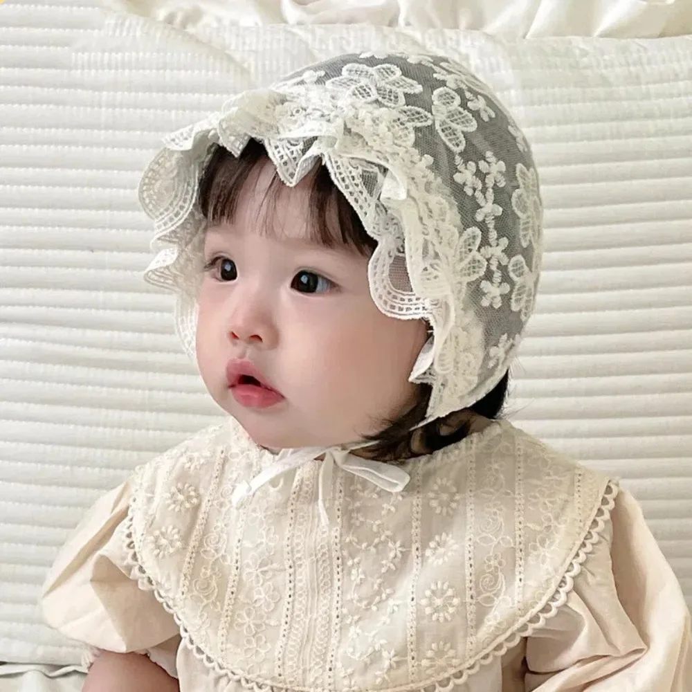 Sweet Lace Flower Baby Hat Embroidered Floral Ruffle Girls Mesh Sun Cap Breathable Newborn Photography Props Summer
Sweet Lace Flower Baby Hat Embroidered Floral Ruffle Girls Mesh Sun Cap Breathable Newborn Photography Props Summer