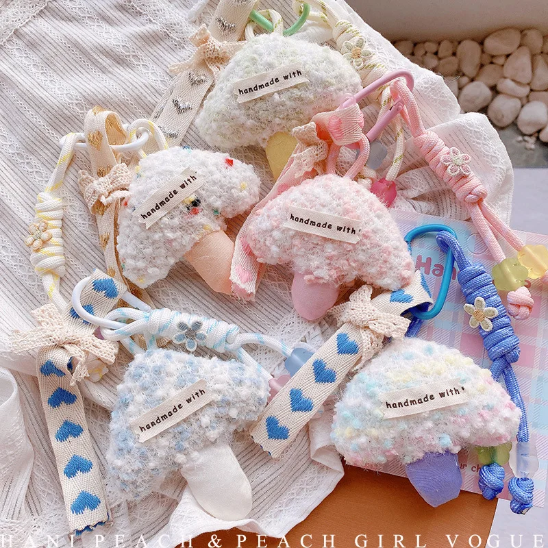Handmade Fabric Mushroom Short Phone Charm for Girls Cute Fashion Earphone Pendant Keychain Phone Lanyard Phone Accessories
Handmade Fabric Mushroom Short Phone Charm for Girls Cute Fashion Earphone Pendant Keychain Phone Lanyard Phone Accessories