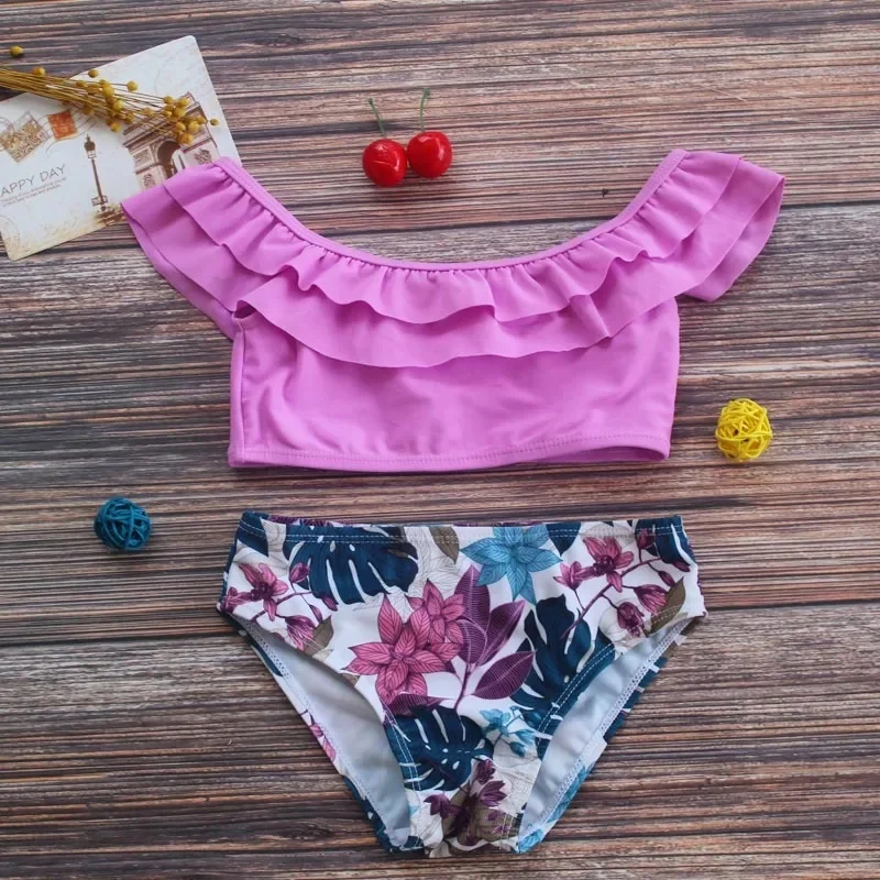 Girls Leaf Print Ruffle Bikini Set Two-piece Swimsuit Beachwear Pool Two Pices Swimsuit Kids Swimsuit Baby Girls Swimwear
Girls Leaf Print Ruffle Bikini Set Two-piece Swimsuit Beachwear Pool Two Pices Swimsuit Kids Swimsuit Baby Girls Swimwear