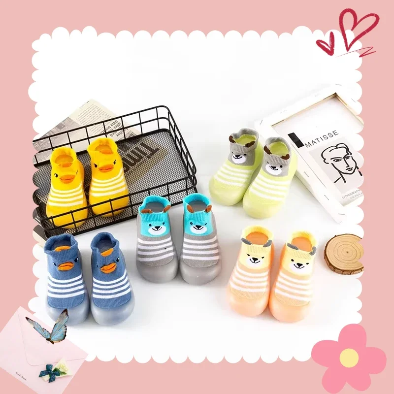Classic Style Baby Shoes Preschool Floor Indoor Socks And Shoes Yellow Duck Infant Walking Shoes Spring And Autumn Soft Sole
Classic Style Baby Shoes Preschool Floor Indoor Socks And Shoes Yellow Duck Infant Walking Shoes Spring And Autumn Soft Sole