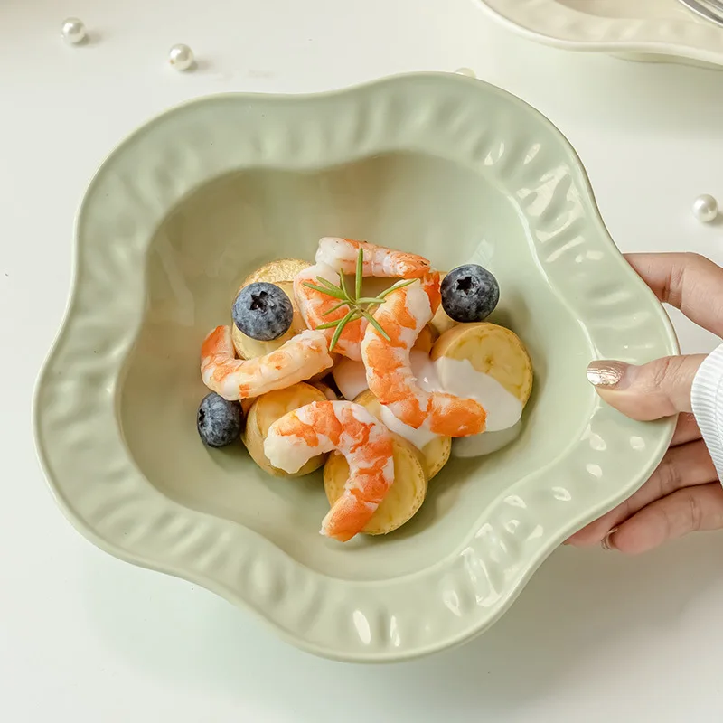 New Creative Design Flower Straw Hat Plate Ceramic Plates Home Vegetable Plates Wholesale Tableware Pasta Plate Salad Meal Plate
New Creative Design Flower Straw Hat Plate Ceramic Plates Home Vegetable Plates Wholesale Tableware Pasta Plate Salad Meal Plate