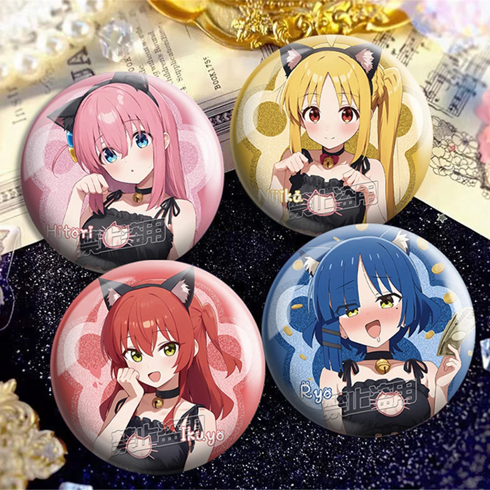58mm Anime BOCCHI THE ROCK! Ijichi Nijika Yamada Ryo Cat Cosplay COSTUME Badge Pin SPTE Tinplate Brooch Prop Xmas Gilf
58mm Anime BOCCHI THE ROCK! Ijichi Nijika Yamada Ryo Cat Cosplay COSTUME Badge Pin SPTE Tinplate Brooch Prop Xmas Gilf