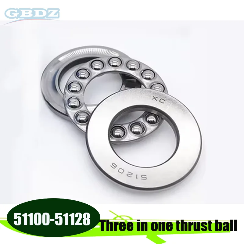 1-3 PCS Bearing steel flat axial bearings 51100 51101 51102 51103 51104 51105 51106 thrust ball bearings
1-3 PCS Bearing steel flat axial bearings 51100 51101 51102 51103 51104 51105 51106 thrust ball bearings