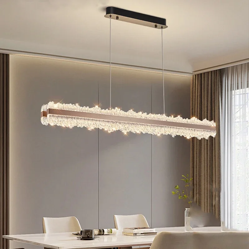 Italian Style Light Luxury Long Strip LED Acrylic Pendant Light Hall Designer Model Room Bedroom Restaurant Lighting Fixtures
Italian Style Light Luxury Long Strip LED Acrylic Pendant Light Hall Designer Model Room Bedroom Restaurant Lighting Fixtures