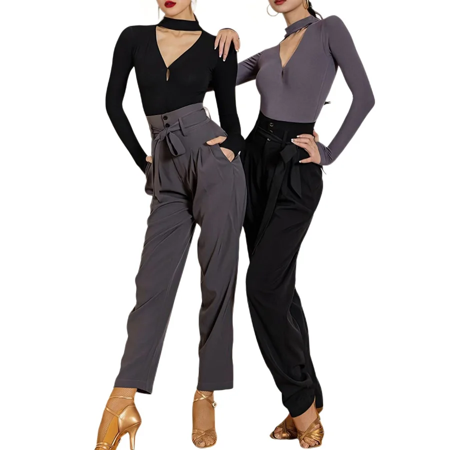 Sexy Long Sleeve Latin Dance Bodysuit With Thumb Hole Stretchy Practice Wear For Women
Sexy Long Sleeve Latin Dance Bodysuit With Thumb Hole Stretchy Practice Wear For Women