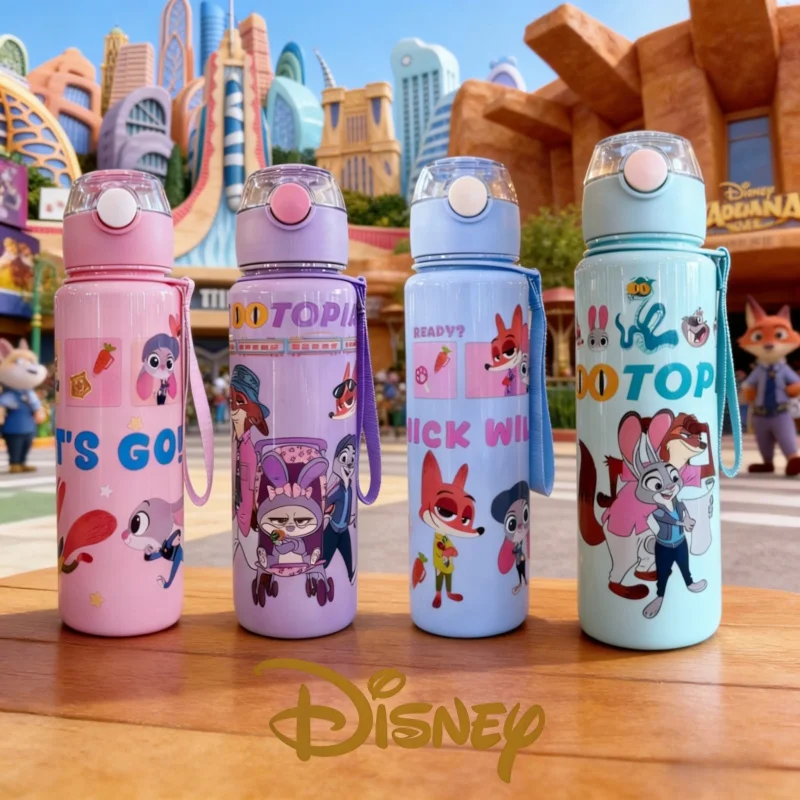 Милая изолированная бутылка для воды Disney Zootopia с двойными стенками — Джуди Хоппс Кролик и Ник Уайлд Лиса Дизайн 700 мл Уличная герметичная бутылка
Милая изолированная бутылка для воды Disney Zootopia с двойными стенками — Джуди Хоппс Кролик и Ник Уайлд Лиса Дизайн 700 мл Уличная герметичная бутылка
